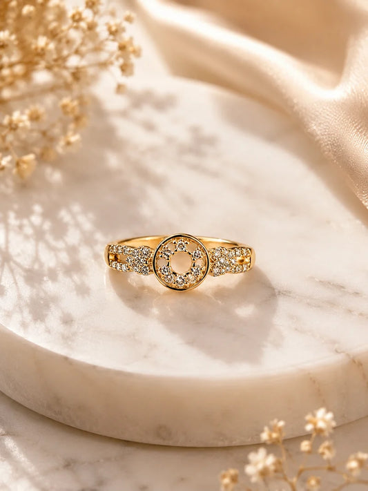Hibis Adjustable Ring