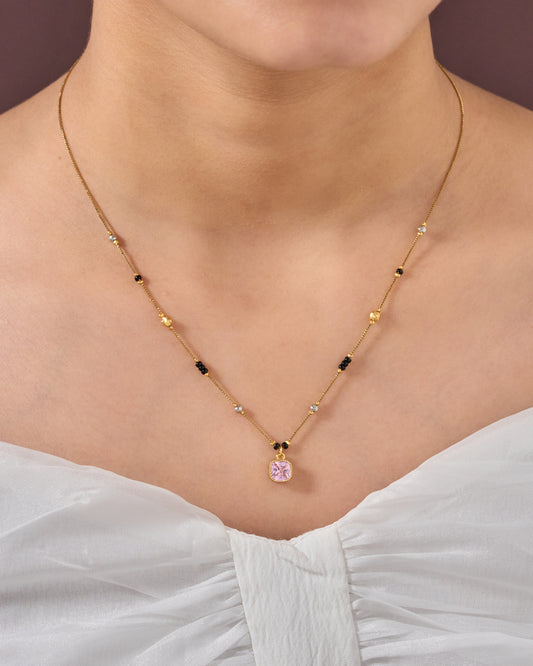 Gold Elegant Designer Traditional Brass necklace For Women