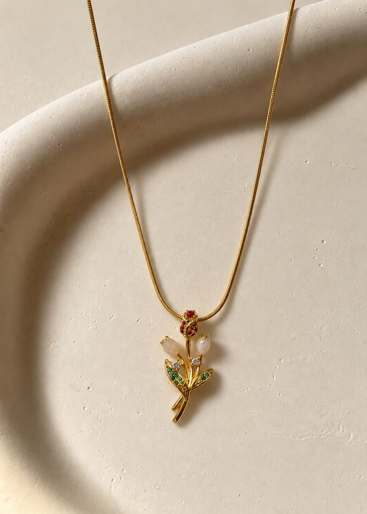 Flower Set Nacklace