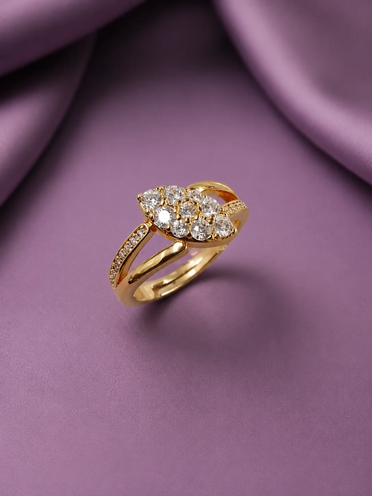 Lavender Adjustable Ring