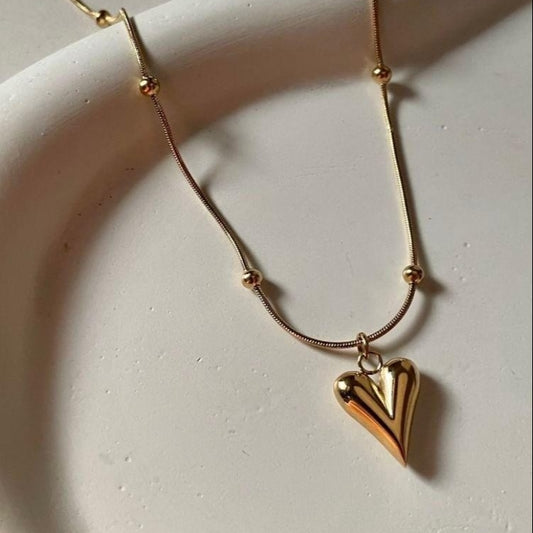 Elegant Designer Fashion Princess Heart Nacklace For Women