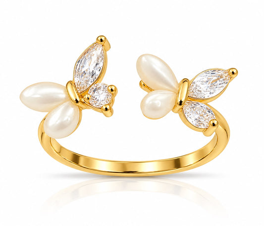 Kiara 18K Gold Plated Women's Ring